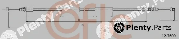 Cofle 12.7600 — Bonnet Cable