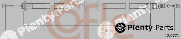 Cofle 12.0771 — Cable Pull, parking brake