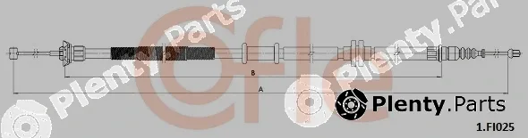 Cofle 1.FI025 — Cable Pull, parking brake