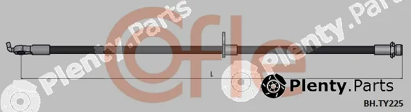 Cofle 92.BH.TY225 — Brake Hose