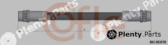 Cofle 92.BH.RE078 — Brake Hose