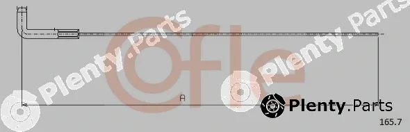 Cofle 165.7 — Cable, starter