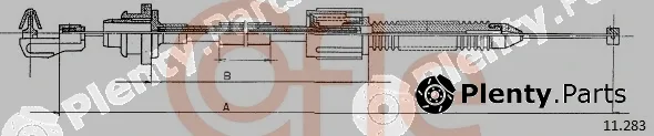 Cofle 92.11.0283 — Accelerator Cable