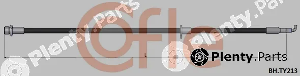 Cofle 92.BH.TY213 — Brake Hose