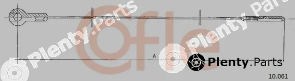 Cofle 10.061 — Accelerator Cable