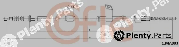 Cofle 1.MA003 — Cable Pull, parking brake