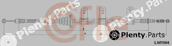 Cofle 1.MT004 — Cable Pull, parking brake