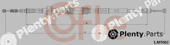 Cofle 1.MT002 — Cable Pull, parking brake