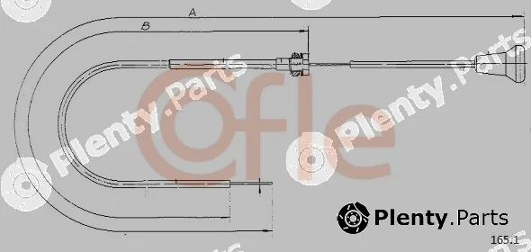 Cofle 165.1 — Cable, starter