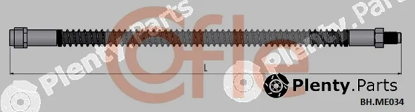 Cofle 92.BH.ME034 — Brake Hose