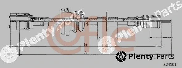 Cofle 92.S24101 — Speedometer Cable