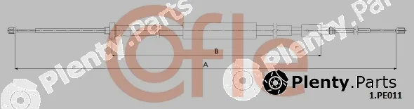 Cofle 92.1.PE011 — Cable Pull, parking brake