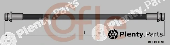 Cofle 92.BH.PE078 — Brake Hose