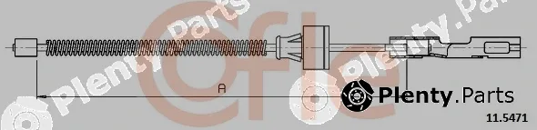 Cofle 11.5471 — Cable Pull, parking brake