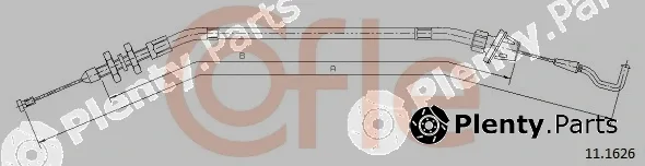Cofle 92.11.1626 — Accelerator Cable