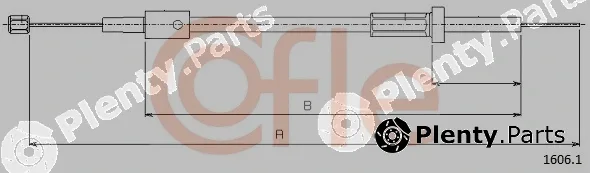 Cofle 1606.1 — Bonnet Cable