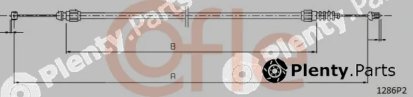 Cofle 1286P2 — Bonnet Cable