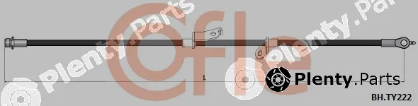 Cofle 92.BH.TY222 — Brake Hose