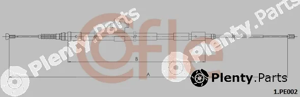 Cofle 1.PE002 — Cable Pull, parking brake
