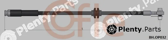 Cofle 92.BH.OP032 — Brake Hose