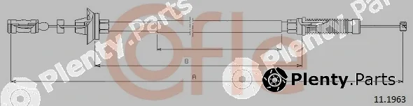 Cofle 92.11.1963 — Accelerator Cable
