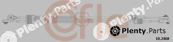 Cofle 10.2468 — Cable Pull, manual transmission
