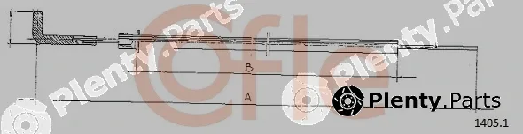 Cofle 1405.1 — Cable, starter