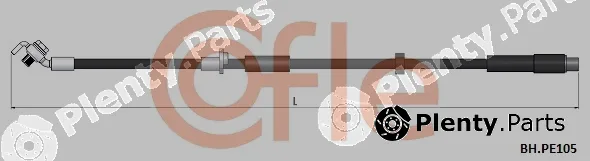 Cofle 92.BH.PE105 — Brake Hose