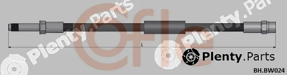 Cofle 92.BH.BW024 — Brake Hose