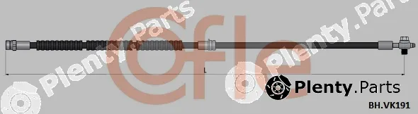 Cofle 92.BH.VK191 — Brake Hose