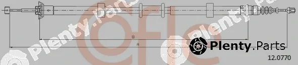 Cofle 12.0770 — Cable Pull, parking brake