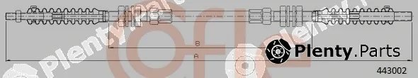 Cofle 92.443002 — Accelerator Cable
