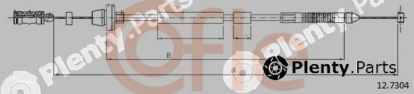 Cofle 92.12.7304 — Accelerator Cable