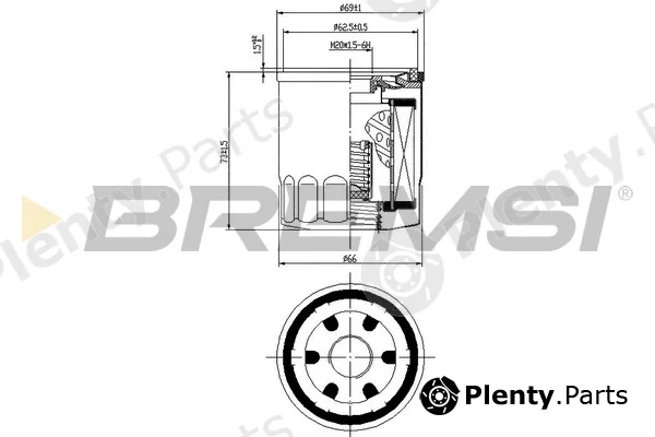 Bremsi FL0024 — Oil Filter
