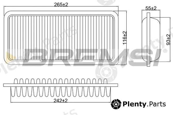 Bremsi FA0575 — Air Filter
