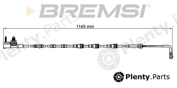 Bremsi WI0977 — Warning Contact, brake pad wear
