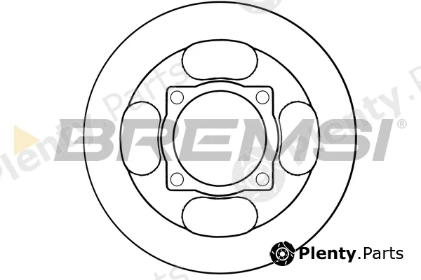 Bremsi CD7916S — Brake Disc