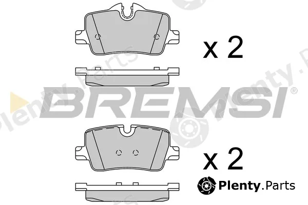 Bremsi BP3915 — Brake Pad Set, disc brake