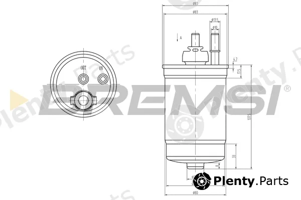 Bremsi FE0839 — Fuel Filter