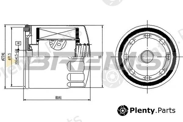 Bremsi FE1497 — Fuel Filter