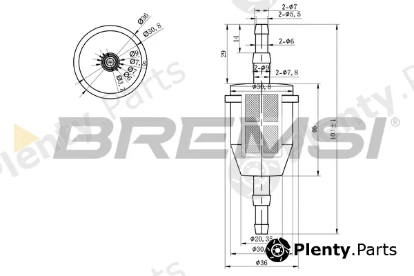 Bremsi FE0034 — Fuel Filter