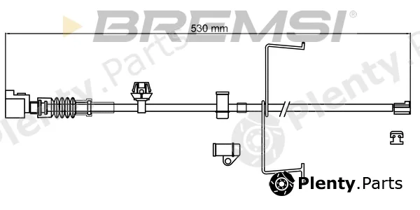 Bremsi WI0964 — Warning Contact, brake pad wear