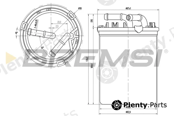 Bremsi FE0043 — Fuel Filter