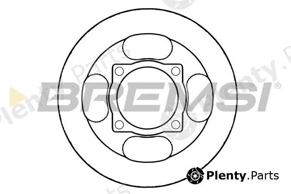 Bremsi CD7917S — Brake Disc
