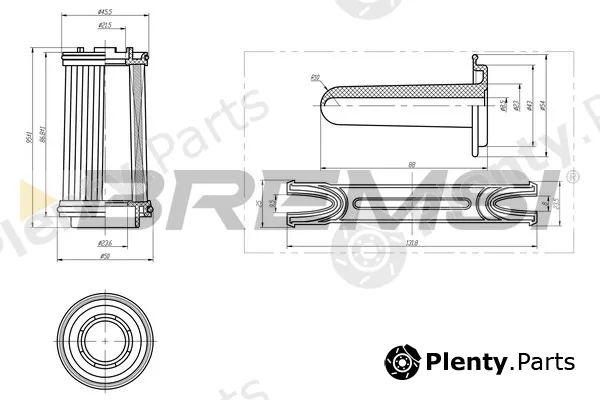 Bremsi FE1435 — Urea Filter
