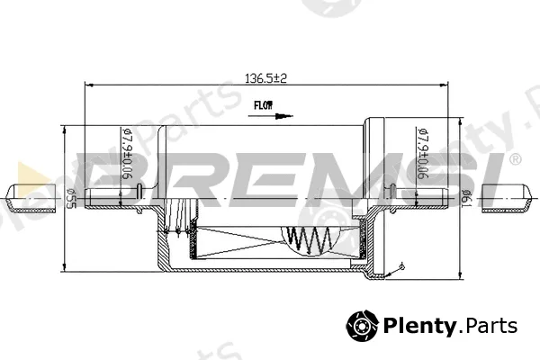 Bremsi FE0061 — Fuel Filter