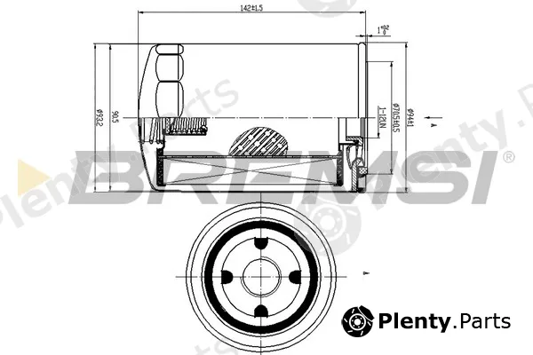 Bremsi FL1462 — Oil Filter