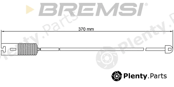 Bremsi WI0528 — Warning Contact, brake pad wear