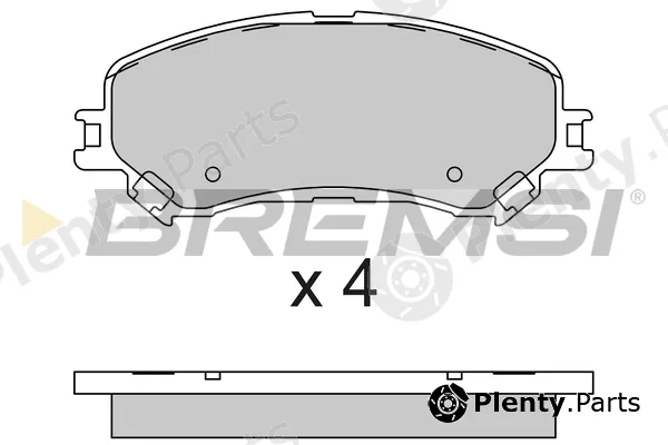 Bremsi BP3793 — Brake Pad Set, disc brake