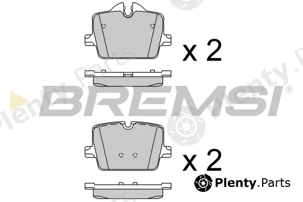 Bremsi BP3914 — Brake Pad Set, disc brake